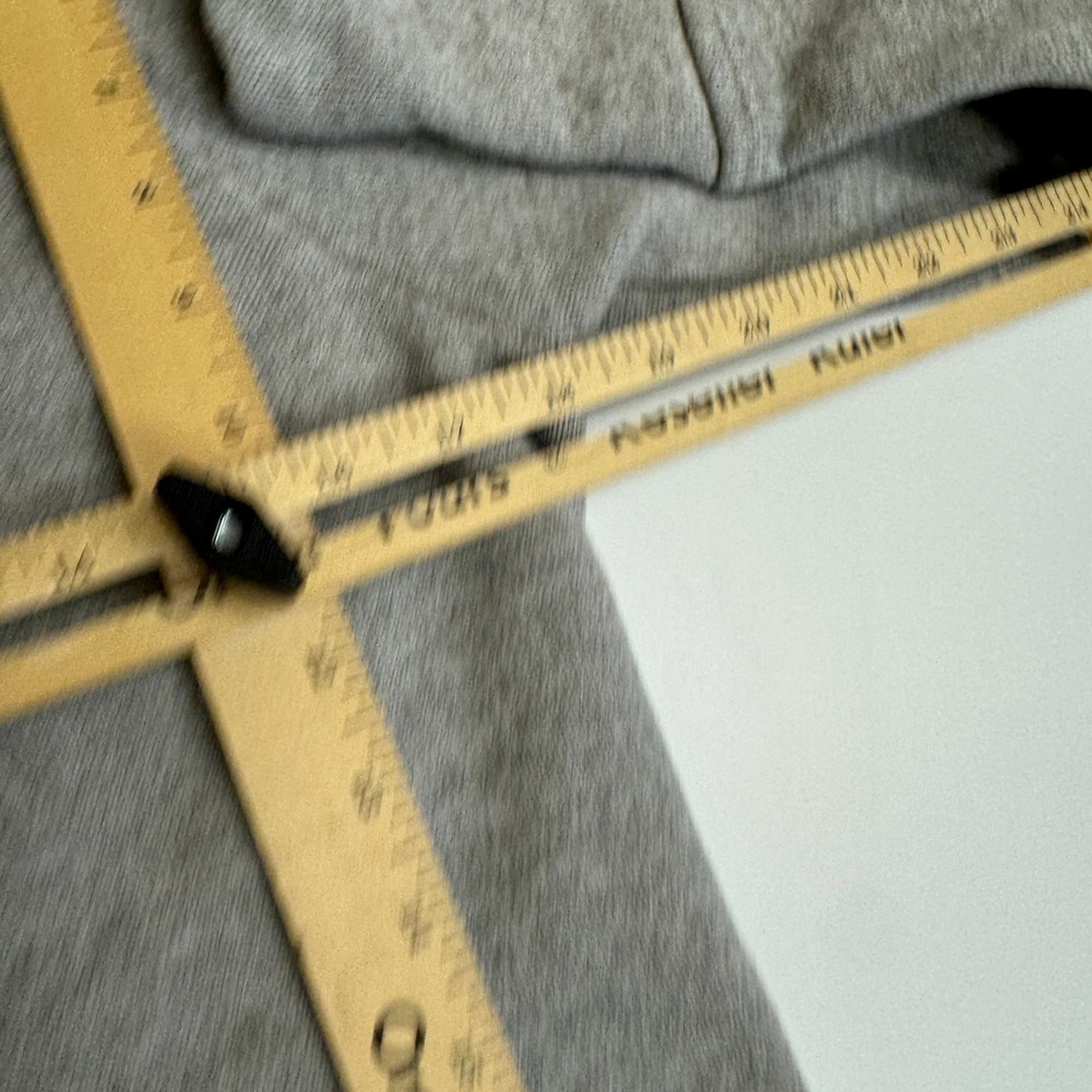 Prana Sweatshirt Womens Small Gray Pullover Snap Neck Fleece Lined - Picture 9 of 11